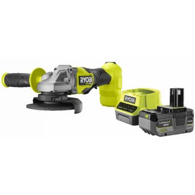 Шлифовальная машина Ryobi RAG18X-1C40S ONE+ НР (5133005614) | Зображення 1