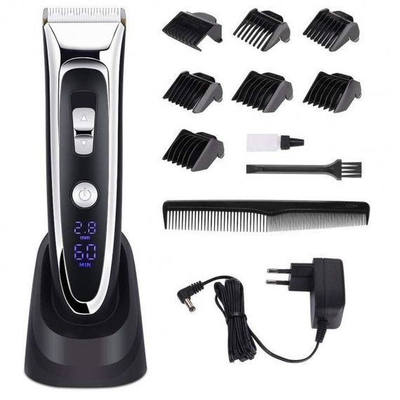Чоловічий набір для стрижки волосся бездротовий Gemei GM-800 5 в 1, Машинка для стрижки FV-813 волосся домашня | Зображення 2