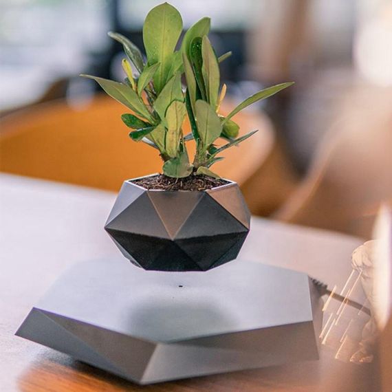 Магнітний левітаційний горщик для рослин HCNT Magnetic Levitating Pot M10-PZ1 Black | Зображення 2