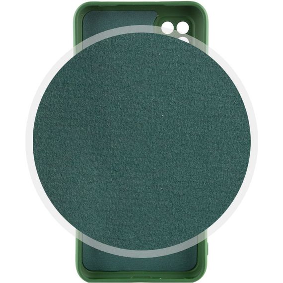 Чохол Silicone Cover Lakshmi Full Camera (AAA) для Xiaomi Redmi 10A Зелений / Cyprus Green | Зображення 2