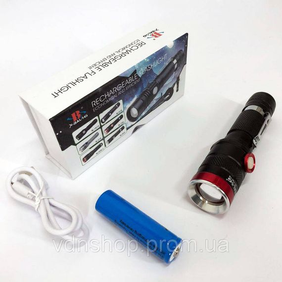 Фірмовий ручний ліхтар Bailong BL-736-T6, Ліхтар для використання в темряві Police BL-C136-LM+COB ND-61 | Зображення 4