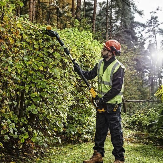 Кусторез аккумуляторный нож 55мм безщеточный со штангой DeWALT DCMPH566P1 | Зображення 8