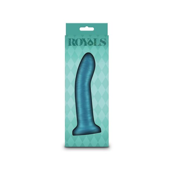 Дилдо NS Novelties Royals - 6" Charlie - Metallic Teal Sex Aura | Зображення 2