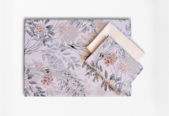 Комплект постільної білизни Issimo Digital Satin 300 TC 200х220 см Argemon | Зображення 5