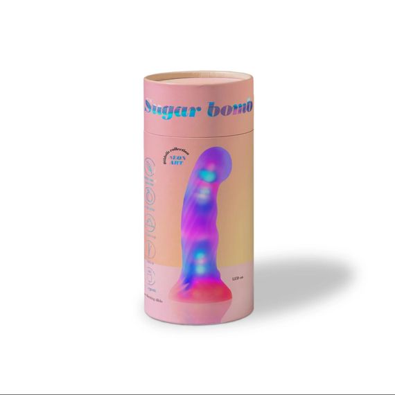 Дилдо, що світиться Love To Love - SUGAR BOMB, 39 режимів підсвічування, гнеться, перезаряджуваний | Зображення 3