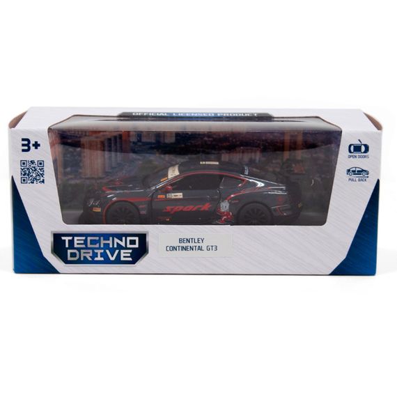 Дитяча автомодель BENTLEY CONTINENTAL GT3 TechnoDrive 250260 чорний | Зображення 9