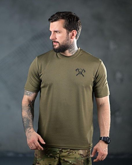 Тактична потоотводна Футболка Sparta oliva ПП4691 | Зображення 1