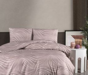 Постельное белье First Choice Homesko Ranforse 200 х 220 см Donis Lilac
