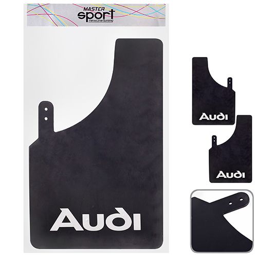 Бризковики "Sport Master" XL 230*375  AUDI універсальні гумові (2 шт.) | Зображення 4