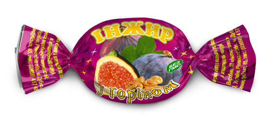 Цукерка Інжир з горіхом АМЕТИСТ ПЛЮС вагова 2000г (213828)