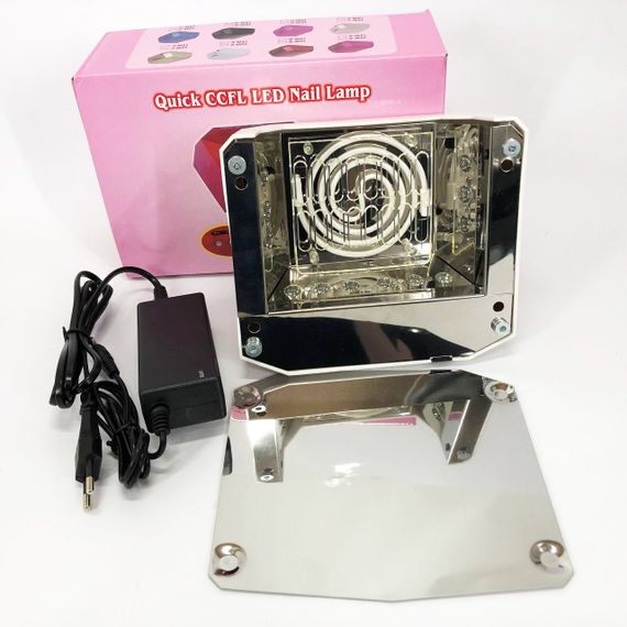 Сушарка для нігтів UV LAMP CCF+LED, Сушарка для нігтів, Портативна сушарка для нігтів. Колір: білий | Зображення 8