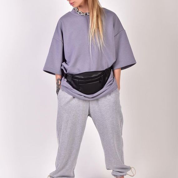 Бананка для телефона , Сумка для города, AB-536 Бананка черная | Зображення 7