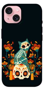 Чохол з картинкою Bones and Blooms для Apple iPhone 15 (6.1")