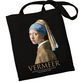 Екошопер Букопт BK4074 VERMEER "Дівчина з перловою сережкою" чорний