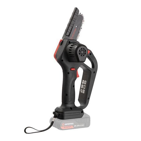 Міні-пилка ланцюгова акумуляторна 20 В, без ЗП та АКБ INTERTOOL WT-9110 | Зображення 9
