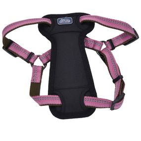 Шлея для собак светоотражающая Coastal K9 Explorer Harness, 30-45 см, розовый