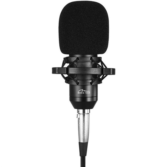 Ігровий стрім мікрофон Media-Tech Професійний набір XLR USB чорний | Зображення 7