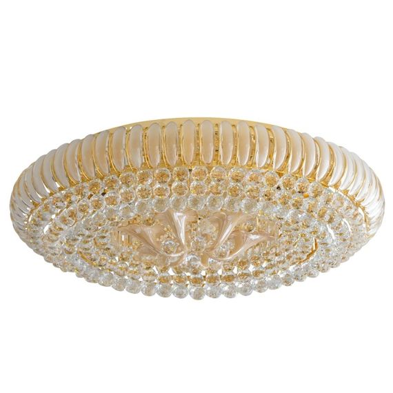 Люстра торт потолочная с подсветкой LED E14 40W G (BCL-390S/17)