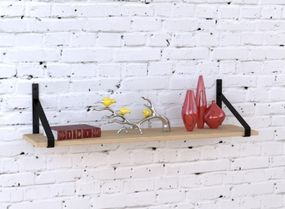 Полка настенная Loft Design PL3-112-16 дуб борас