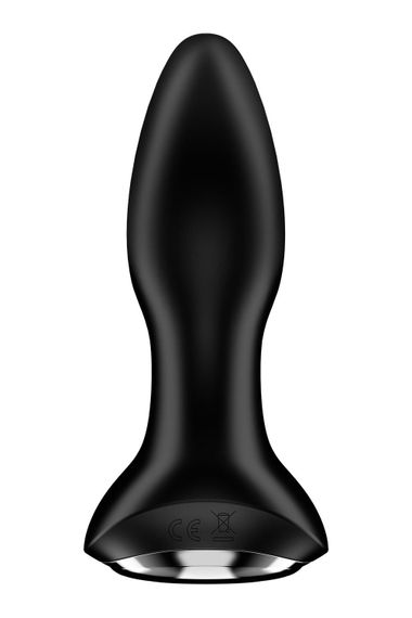 Анальна смарт вібропробка із перлинним масажем Satisfyer Rotator Plug 2+, Чорний | Зображення 6