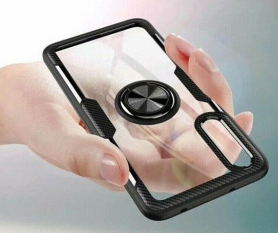 Чохол Primolux Ring Magnetic Stand для Huawei P30 - Black | Зображення 4