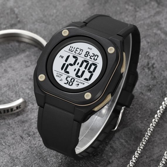 Skmei 2160BKAT Black/apricot | Зображення 3