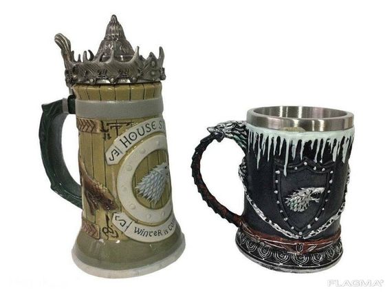 Подарочный набор Кружка Game Of Thrones House Stark Игра Престолов Дом Старков и Winter... | Зображення 1