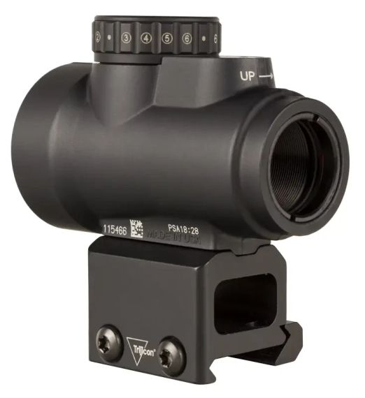 Приціл коліматорний Trijicon MRO HD 1х25 точка 2 MOA + коло 68 MOA з червоним підсвічуванням | Зображення 2