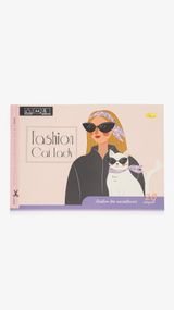 Альбом для малювання Апельсин FASHION CAT LADY АП-0303 20 аркушів shop (2000999175930)