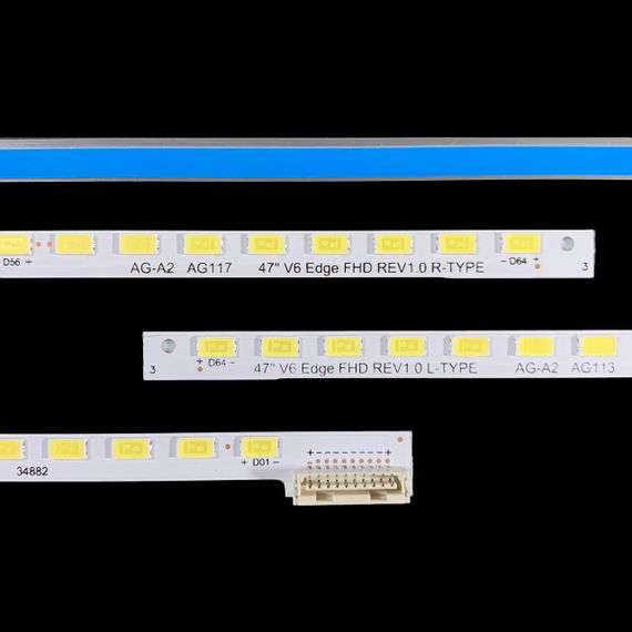 LED підсвітка TV 47" V6 Edge FHD REV1.0 L-Type R-Type Type 6920L-0089A 6920L-0089B 3660L-0369A 2шт. | Зображення 2