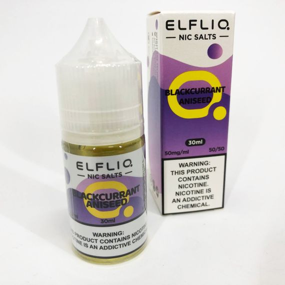 Жидкость ELFLIQ 30 мл 5%. Черная Смородина Анис (Blackcurrant Aniseed) | Зображення 3