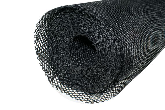 Сетка пластиковая 6*8 1,2м*30м от кротов чёрная Сота | Зображення 1