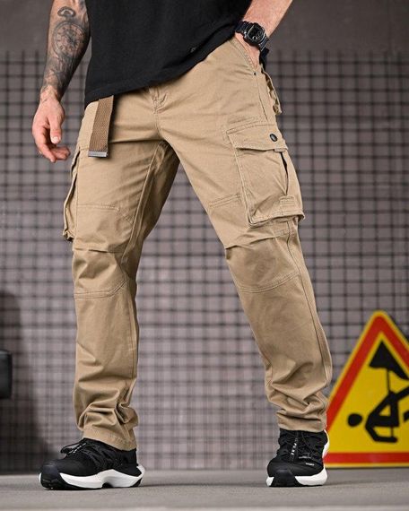 Міські штани карго coyot з ременем РП7434