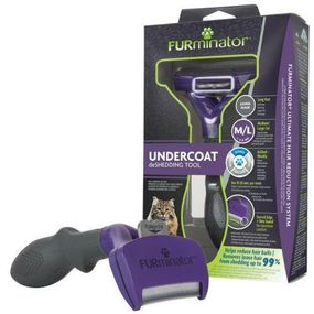 Фурмінатор FURminator для котів із довгою шерстю, розмір L