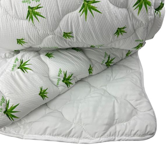 Ковдра полуторна закрита Arda Aloe Vera 20328 150х210 см | Зображення 6