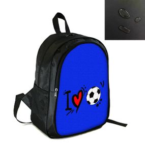 Рюкзак спортивний, шкільний, міський 38×28см з принтом Футбол дитячий, підлітковий для хлопчика футболіста (4280)