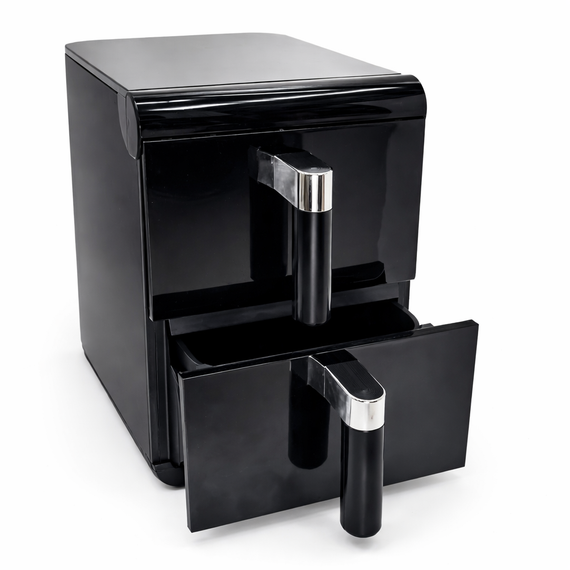 Аэрофритюрница двухкамерная Zepline ZP-212 4200 Вт 8L+8L, мультифритюрница для здорового приготовления | Зображення 2