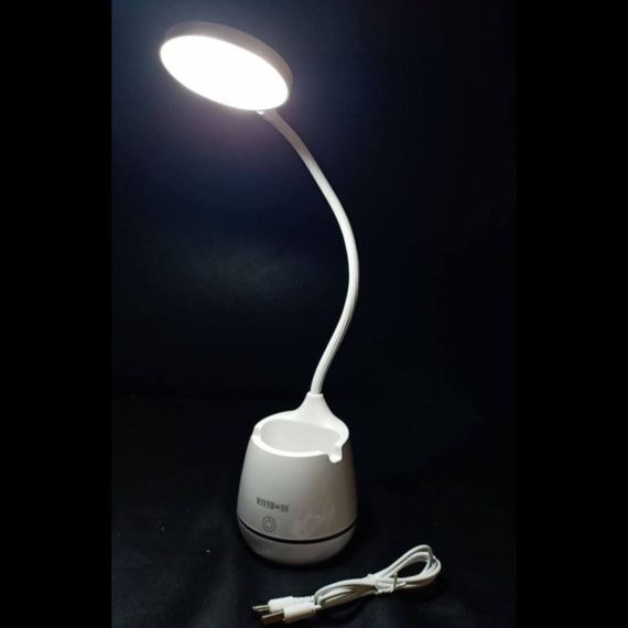 Лампа настольная LED 1933 Белая (USB кабель в комплекті) (42662-1933_192) | Зображення 2