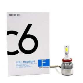 Лампи світлодіоди С6 LED H11 (3800L, 36Вт, 8-48В)