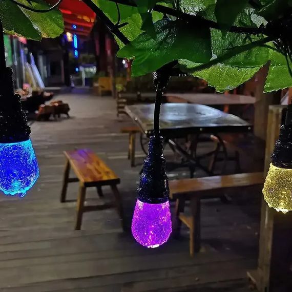 Вулична гірлянда-лампочки з енергоефективними LED 10м 20 шт XPRO (234576038_2008) | Зображення 3