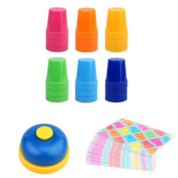 Настільна інтерактивна гра Ummi 22051 Quick Cups Blue / Orange