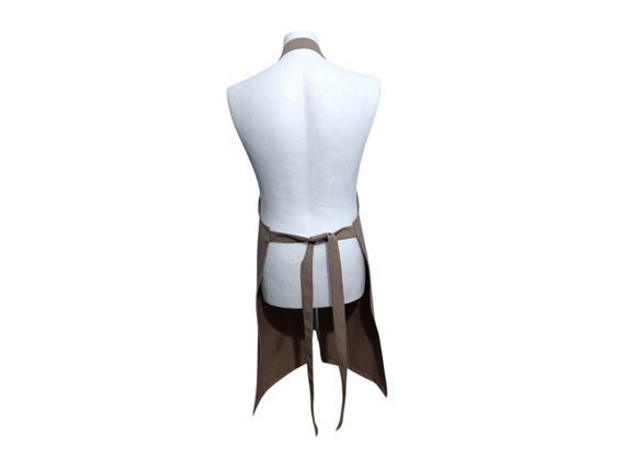 Фартух чоловічий для готування з вишивкою ONESIZE мокко rus 00290-1 | Зображення 3