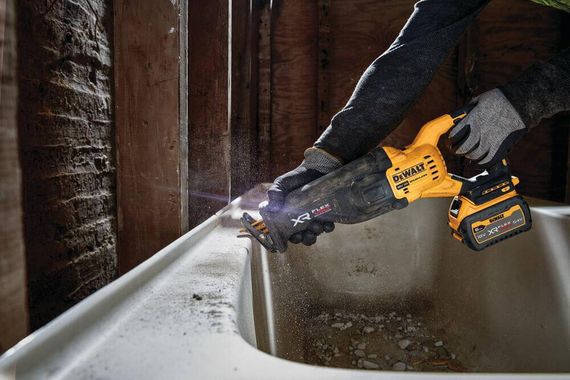 Пила шабельна акумуляторна 18В DeWALT DCS386NT | Зображення 5
