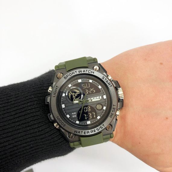 Военные тактические часы часы тактические противоударные SKMEI 2031AG Водостойкие ZE-45