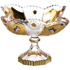 Цукерниця скляна Crystal 12 см Yiwu HP-34-139