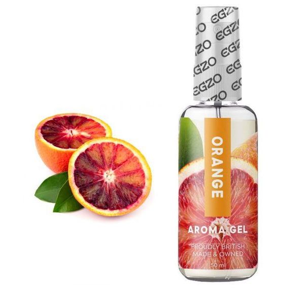 Їстівний гель-лубрикант EGZO AROMA GEL-Апельсин, 50 мл sexstyle