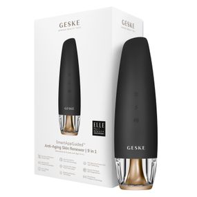 Антивозрастной LED-излучатель для восстановления кожи лица GESKE Anti-Aging Skin Renewer 9в1 starlight, Серый