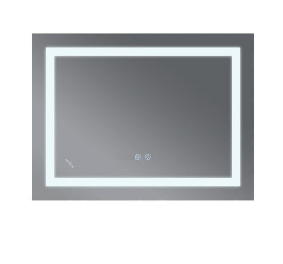 Дзеркало Mixxus WARM MR12-70x50-REVERSE з LED Touch, Anti-fog, димером, регулюванням яскравості (MI6670) | Зображення 4