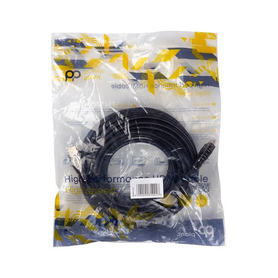 Кабель мультимедийный HDMI to HDMI 15.0m PowerPlant (KD00AS1294) | Зображення 2