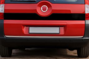 Кромка багажника (нерж.) для Peugeot Bipper 2008-2017 гг